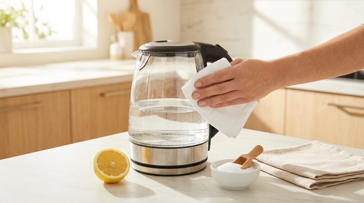 Illustrative image for How to Clean a Kettle Without Vinegar