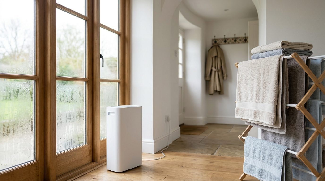 Illustrative image for Is a Dehumidifier Worth It? Running Costs and When It Helps